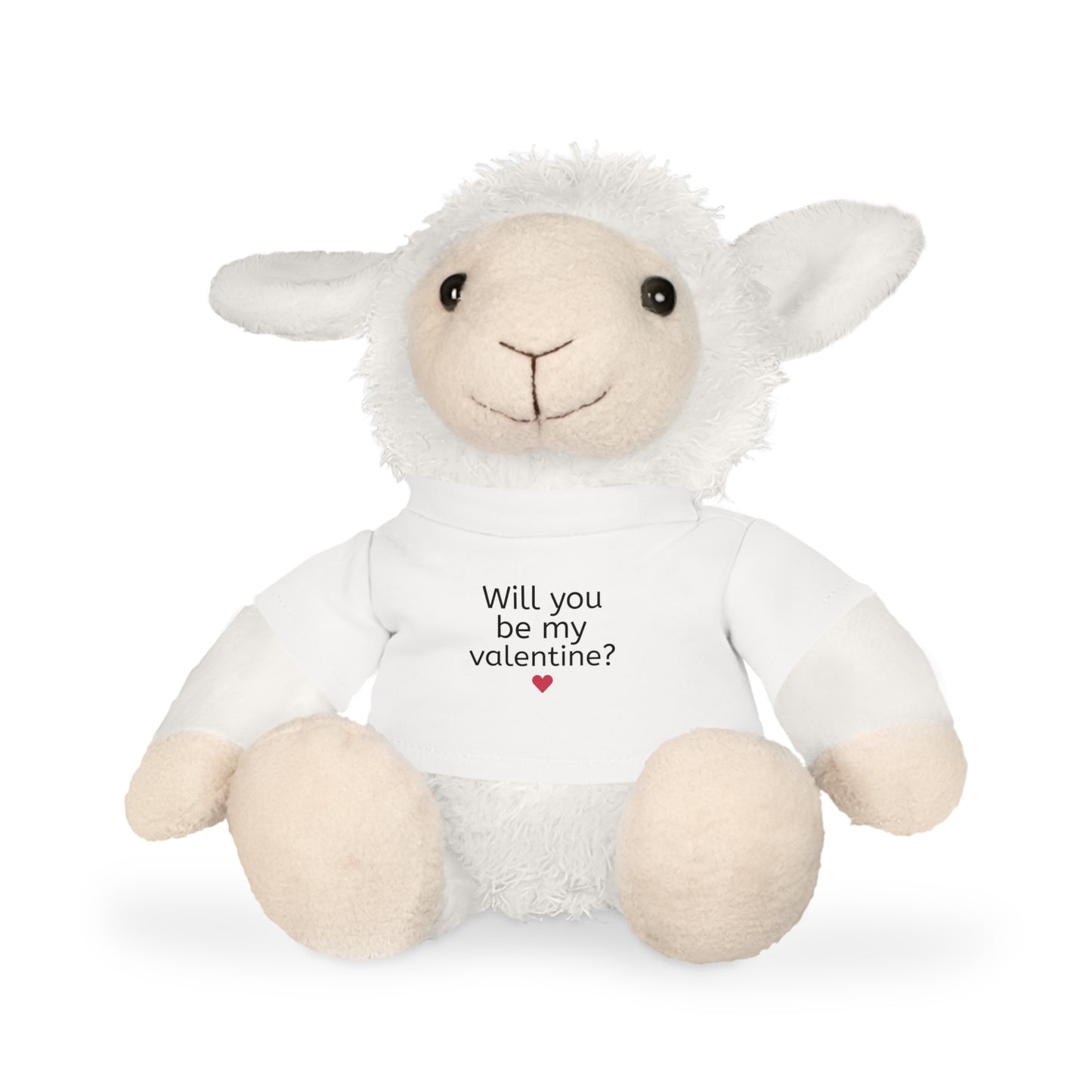 Plush Toy with T-Shirt Valentine Hart Love/ Zachte knuffel met T-Shirt Valentijnsdag Liefde Schattig Knuffel Cute Hart Liefde