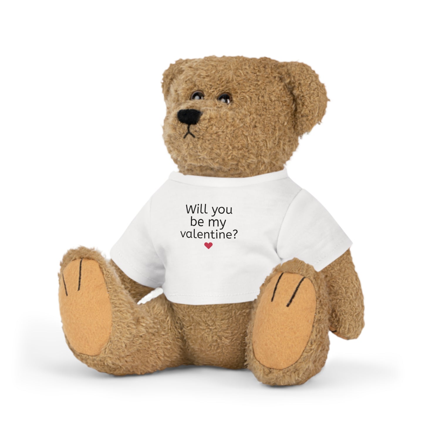 Plush Toy with T-Shirt Valentine Hart Love/ Zachte knuffel met T-Shirt Valentijnsdag Liefde Schattig Knuffel Cute Hart Liefde