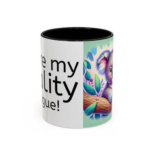 Copy of Coffee/ Tea Mug, You're my Koality friend, Funny Mug, Pun Gift, Koala Idea, Cute Colleague Gift, Office Home Koffie/ Thee Mok Dier