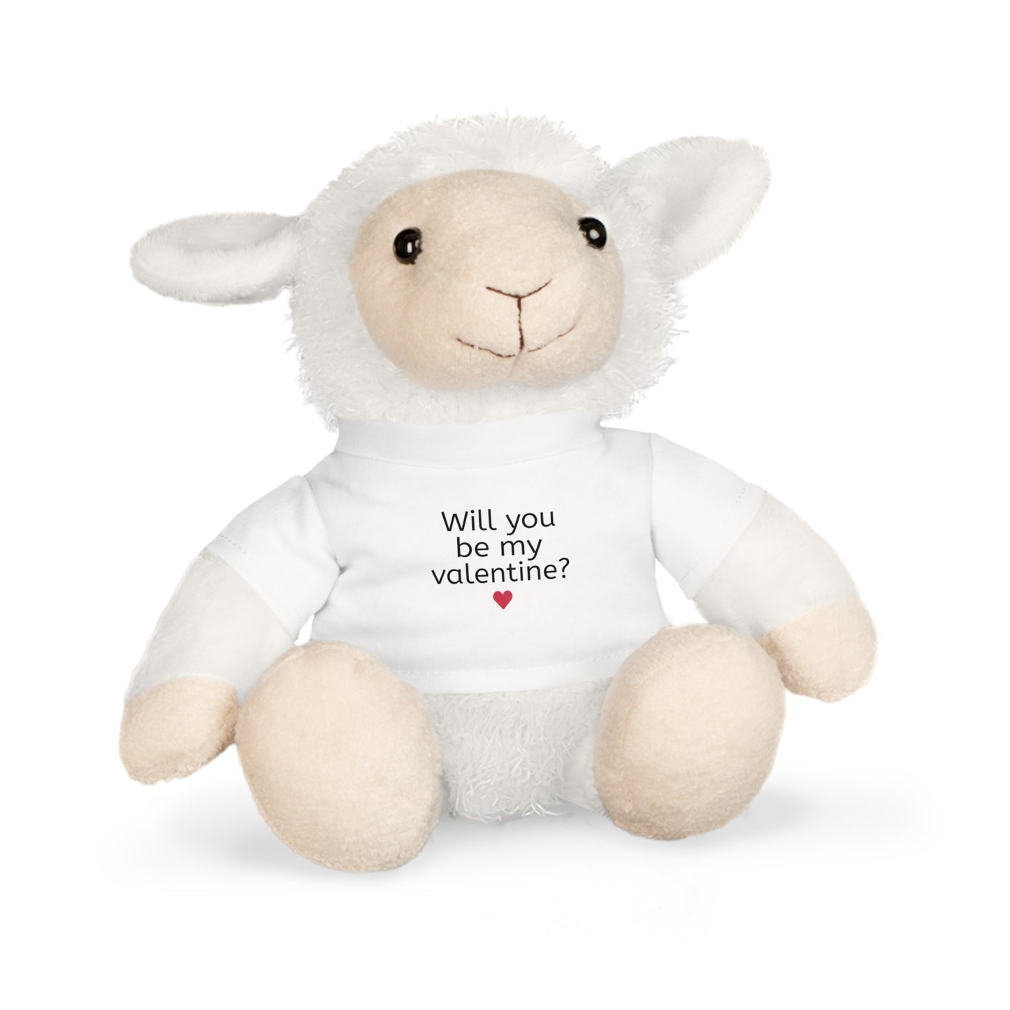 Plush Toy with T-Shirt Valentine Hart Love/  Zachte knuffel met T-Shirt Valentijnsdag Liefde Schattig Knuffel Cute Hart Liefde