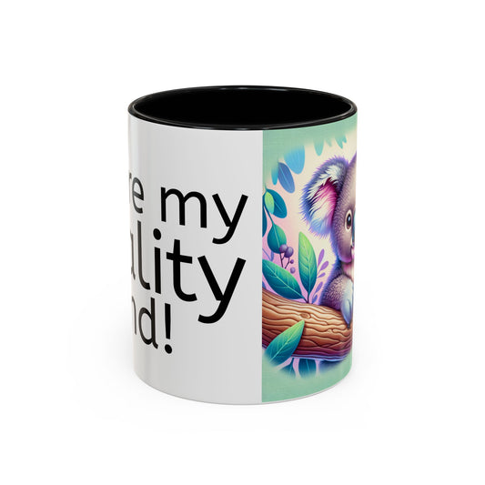Coffee/ Tea Mug, You're my Koality friend, Funny Mug, Pun Gift, Koala Idea, Cute Colleague Gift, Office Home Koffie/ Thee Mok Dier Grappig