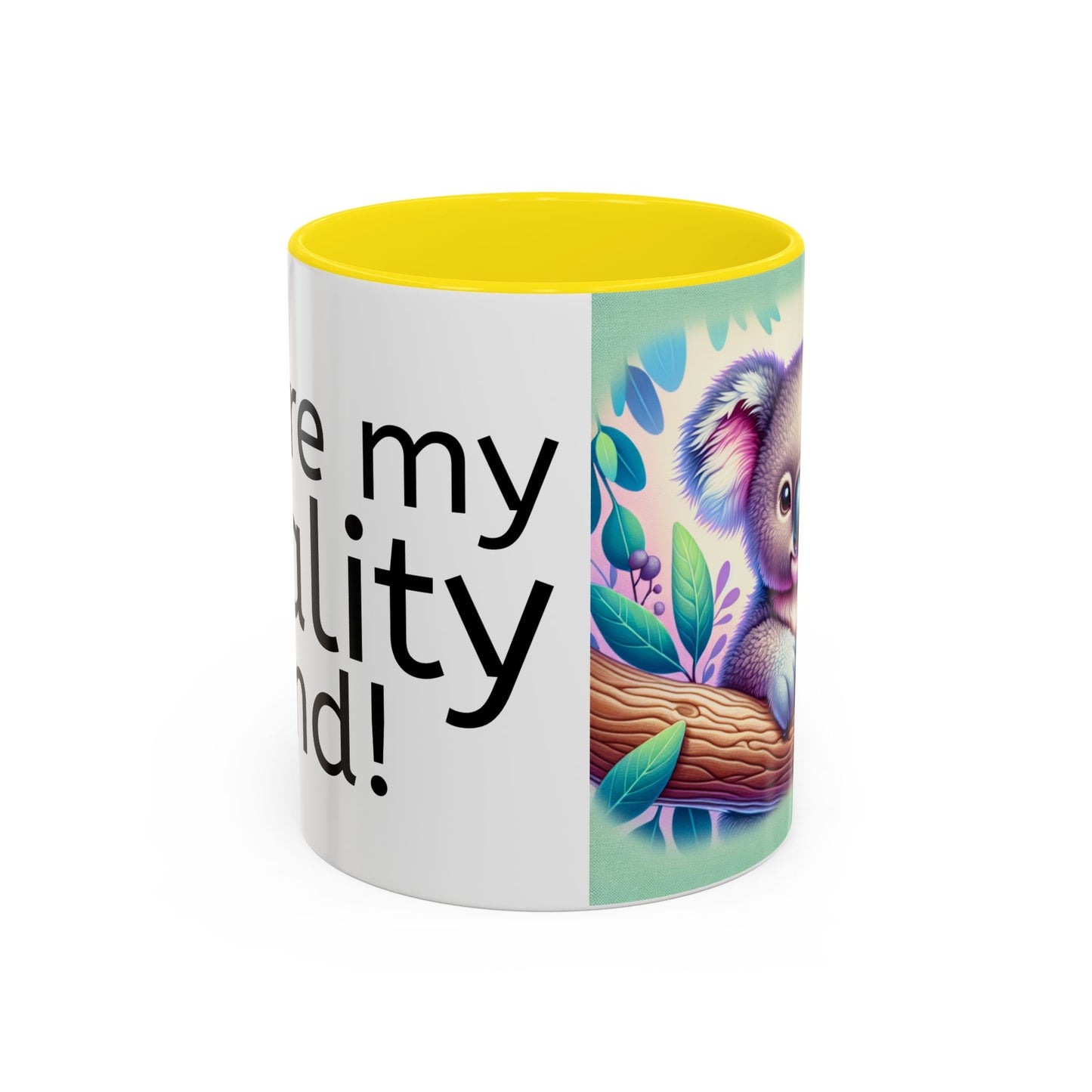 Coffee/ Tea Mug, You're my Koality friend, Funny Mug, Pun Gift, Koala Idea, Cute Colleague Gift, Office Home Koffie/ Thee Mok Dier Grappig